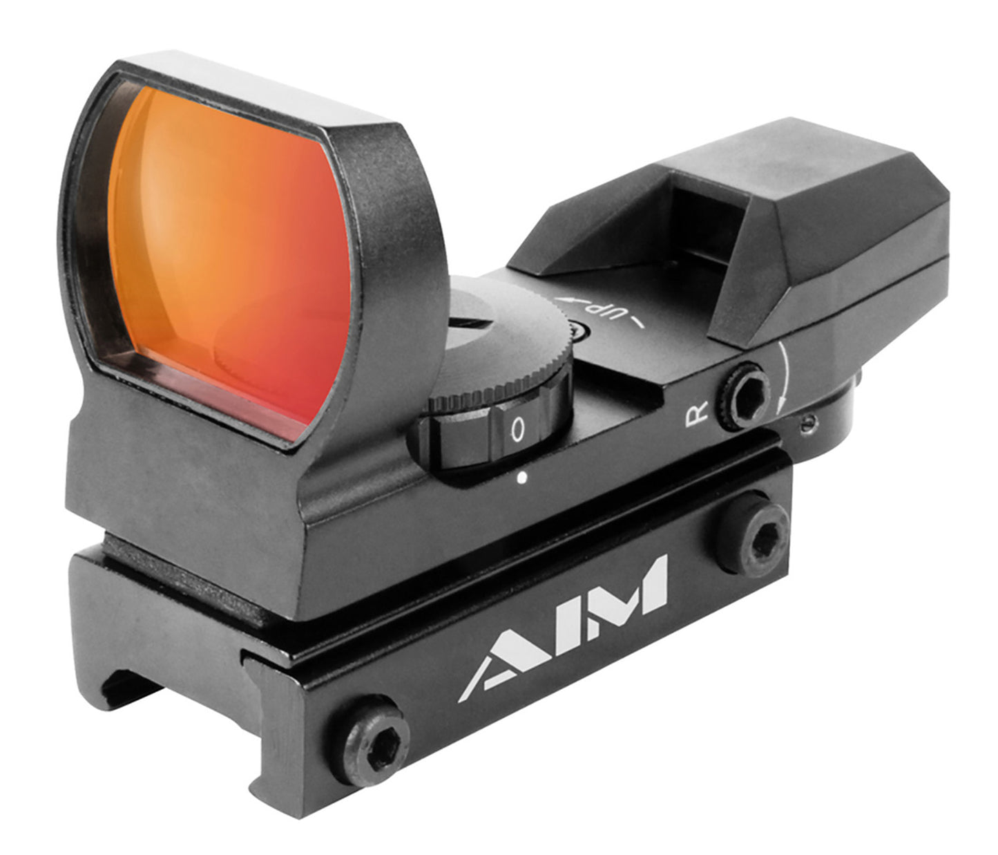 Aim Sports RT401 Reflex Classic Edition Matte Black 1x34mm Red Illuminated Multi Reticle