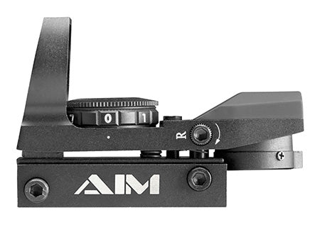 Aim Sports RT401 Reflex Classic Edition Matte Black 1x34mm Red Illuminated Multi Reticle