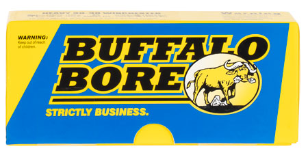 Buffalo Bore Ammunition 8A20 Lever Gun Strictly Business 45-70 Gov 430 gr Hard Cast Lead Flat Nose 20 Per Box/ 12 Cs