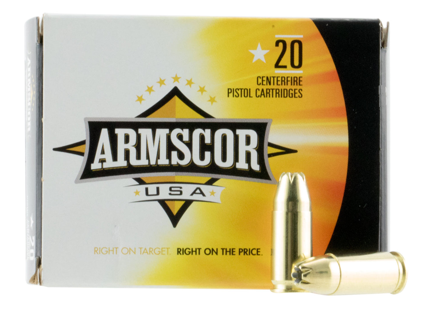 Armscor AC97N USA 9mm Luger 124 gr Jacketed Hollow Point (JHP) 20 Per Box/25 Cs