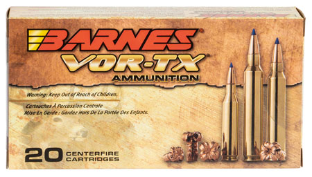 Barnes Bullets 22010 VOR-TX Centerfire Rifle 260 Rem 120 gr Tipped TSX Boat-Tail 20 Per Box