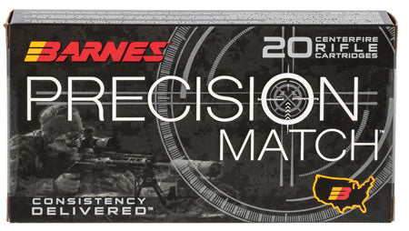 Barnes Bullets 30742 Precision Match Centerfire Rifle 260 Rem 140 gr Open Tip Match Boat-Tail 20 Per Box