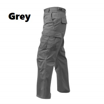 Relaxed Fit Zipper Fly BDU Pants