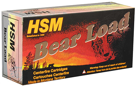 HSM 35718N Bear Load Hunting 357 Mag 180 gr Round Nose Flat Point - 50