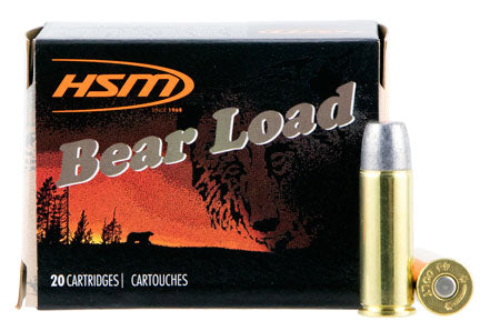 HSM 45C7N20 Bear Load Hunting 45 Colt (LC) 325 gr Wide Flat Nose (WFN) 20 Per Box