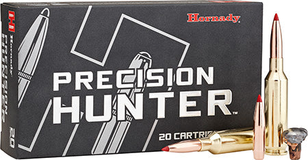 Hornady 80462 Precision Hunter Hunting 243 Win 90 gr Extremely Low Drag-eXpanding (ELD-X) 20 Per Box
