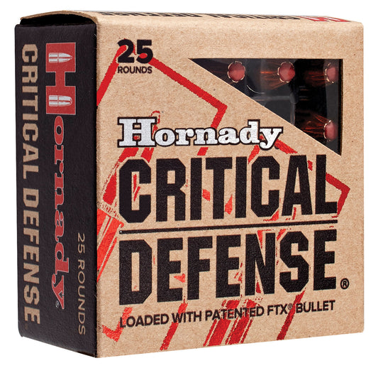 Hornady 90063 Critical Defense Personal Defense 32 ACP 60 gr Hornady Flex Tip eXpanding - 25