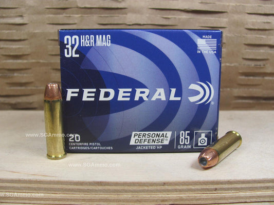 32 H&R Magnum Federal 85 Grain Jacketed Hollow Point - 20