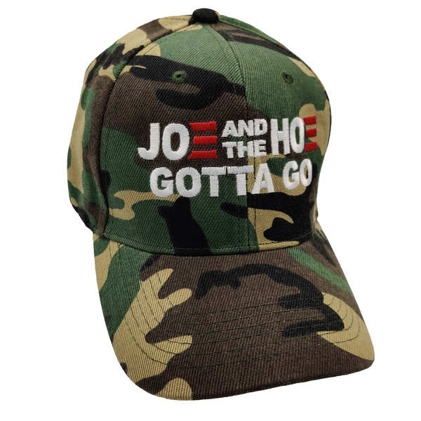 Joe and the Hoe Gotta Go Cap - Green Camo