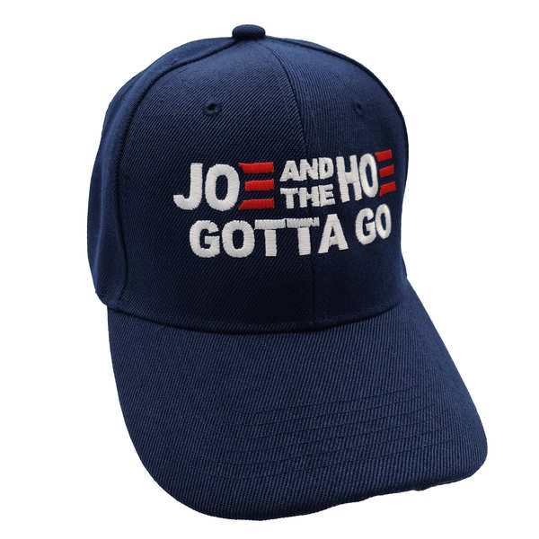 Joe and the Hoe Gotta Go Cap - Navy Blue