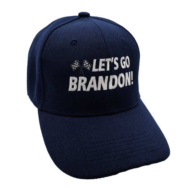 Let's Go Brandon RFLAG Cap - Navy Blue