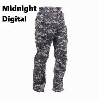 Relaxed Fit Zipper Fly BDU Pants