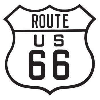 Route 66 Die-Cut