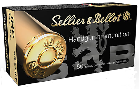 Sellier & Bellot SB45F Handgun Defense 45 Colt (LC) 230 gr Jacketed Hollow Point - 50