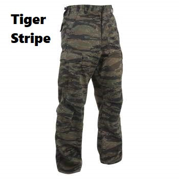 Relaxed Fit Zipper Fly BDU Pants