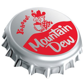 Mountain Dew® Bottle Cap Sign