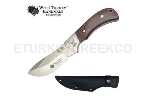 Wild Turkey Handmade Collection Fix Blade Knife 8" Overall