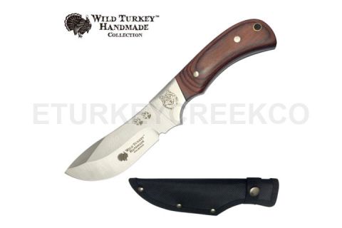 Wild Turkey Handmade Collection Fix Blade Knife 8" Overall