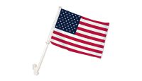 USA Double-Sided Car Flag