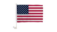 USA Single-Sided Car Flag