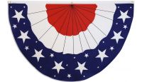 USA Stars Bunting Flag 5x3ft Poly