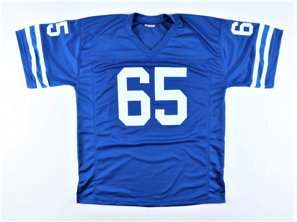 Tom Mack Signed Jersey Inscribed "HOF 99" (JSA)