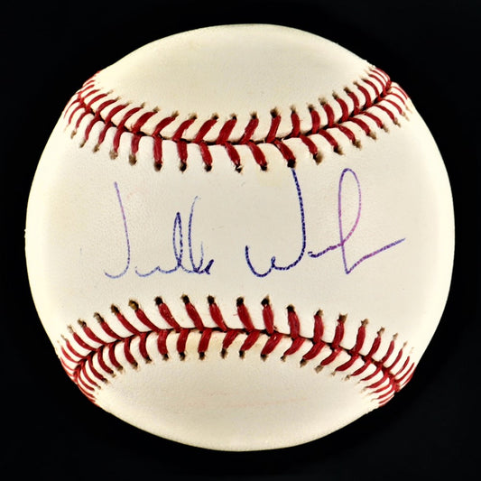 Willie Wilson Signed OML Baseball (PSA)