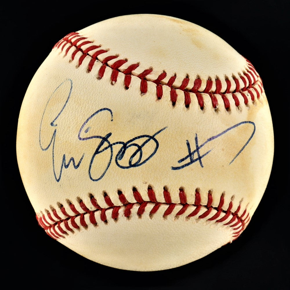 Eric Gregg Signed ONL Baseball (PSA)