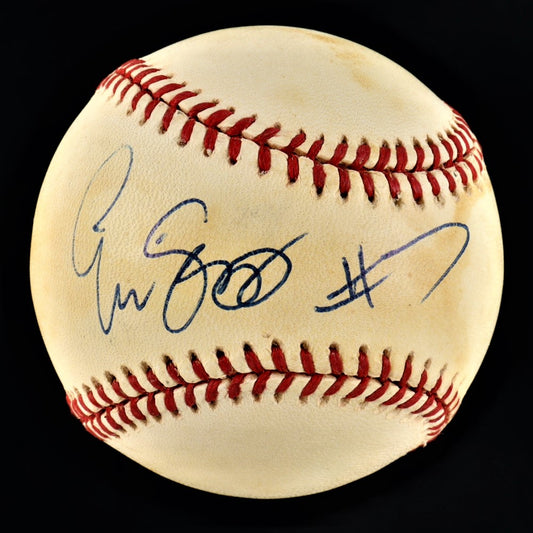 Eric Gregg Signed ONL Baseball (PSA)