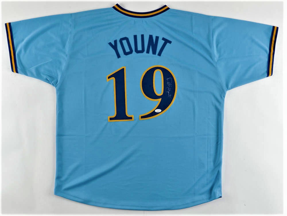 Robin Yount Signed Jersey (JSA)