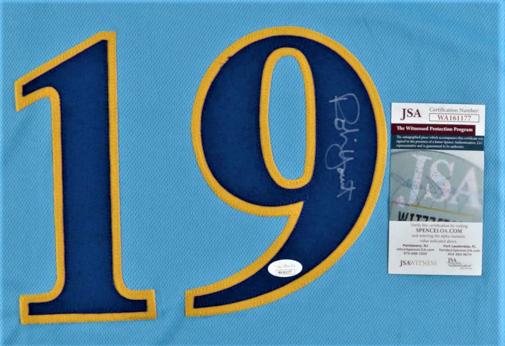 Robin Yount Signed Jersey (JSA)