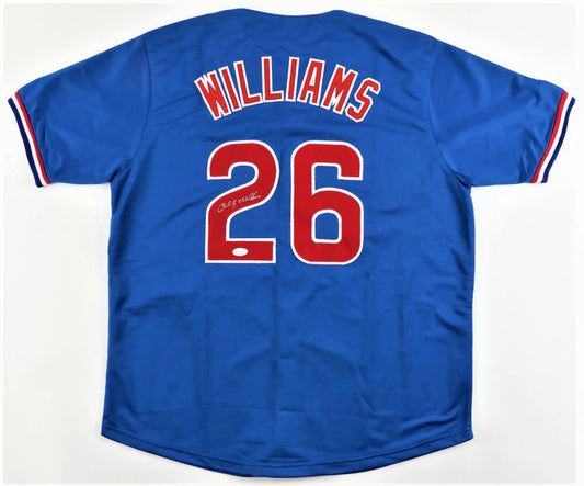 Billy Williams Signed Cubs Jersey (JSA)