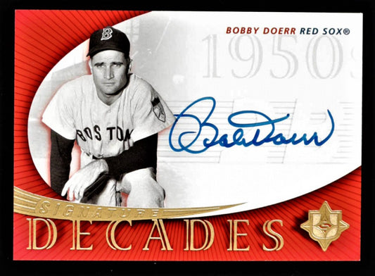 Bobby Doerr 2005 Ultimate Signature Decades