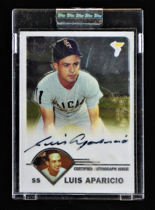 Luis Aparicio 2003 Topps Retired Signature Autographs #LA G