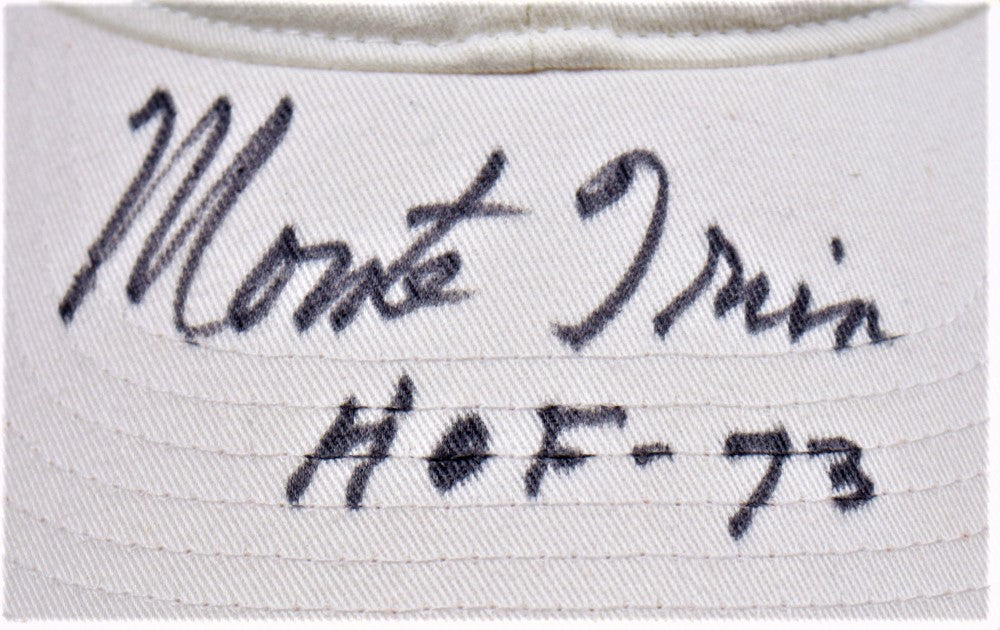 Monte Irvin Signed Giants Hat Inscribed "HOF-73" (JSA)