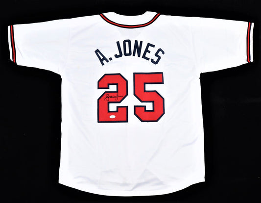 Andruw Jones Signed Jersey (JSA)