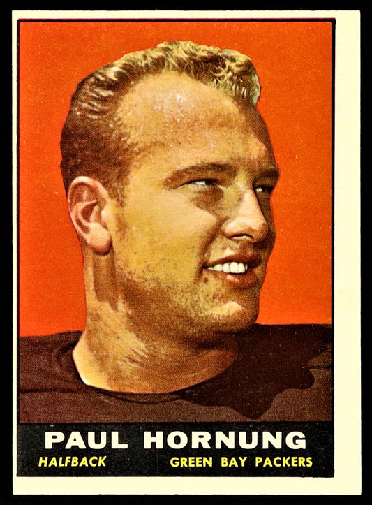 Paul Hornung 1961 Topps #40