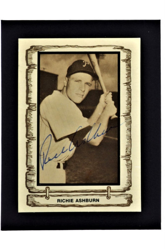 Richie Ashburn Signed 1980-83 Pacific Legends #94 (JSA)