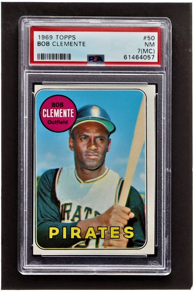 Roberto Clemente 1969 Topps #50 (PSA 7)