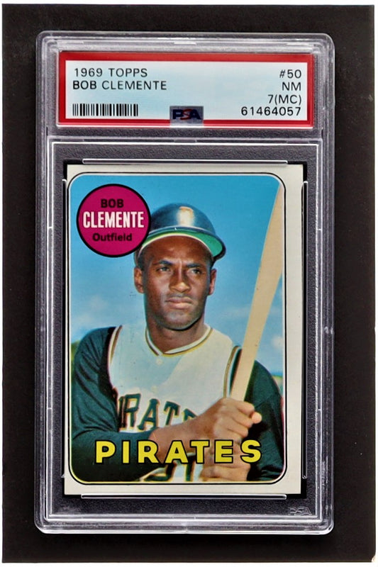 Roberto Clemente 1969 Topps #50 (PSA 7)