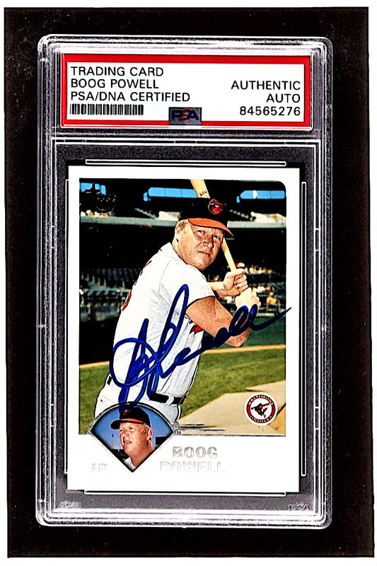 Boog Powell Signed 2003 Topps Retired Signature #94 (PSA)