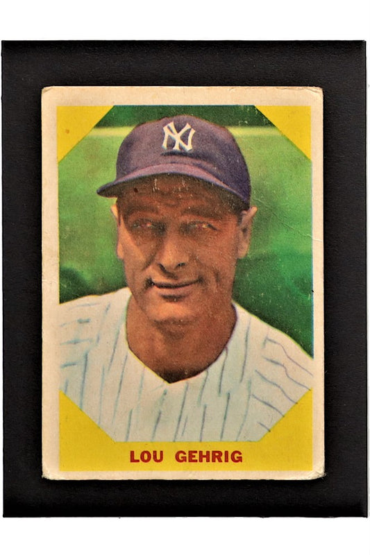 Lou Gehrig 1960 Fleer #28