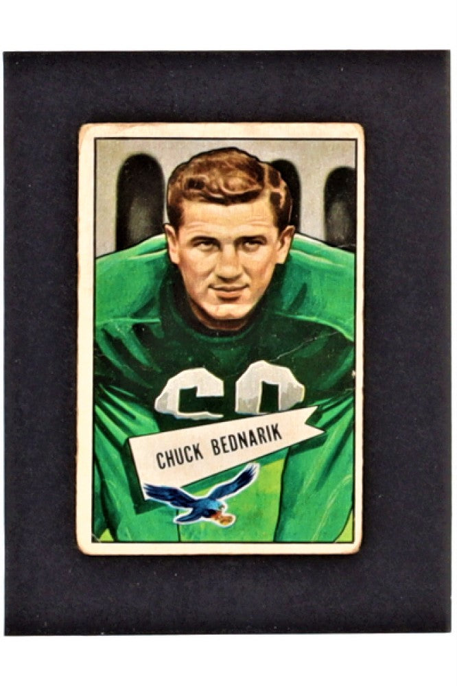 Chuck Bednarik 1952 Bowman Small #10