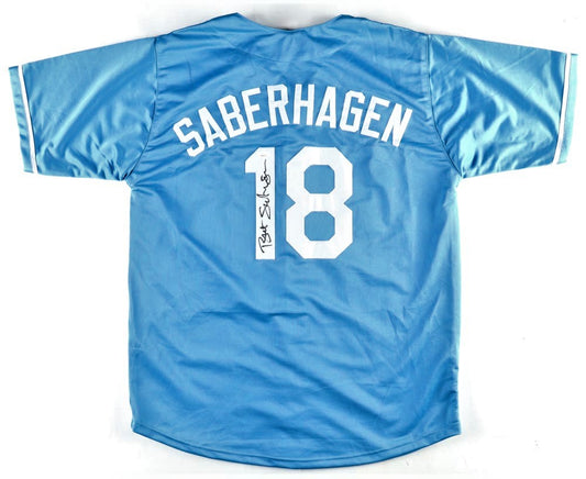 Bret Saberhagen Signed Jersey (JSA)