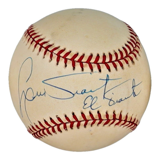 Luis Tiant Signed OAL Baseball Inscribed "El Tiante" (JSA)