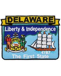 DELAWARE (STATE MAP) (3-1/2")