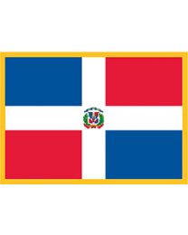 DOMINICAN REPUBLIC   (3-1/2"x2-1/2")