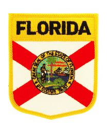 FLORIDA (SHIELD) (3-1/2"x2-7/8")