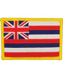 HAWAII (FLAG) (3-1/2"x2-1/2")