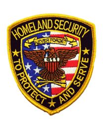 HOMELAND SECURITY (3-1/2")